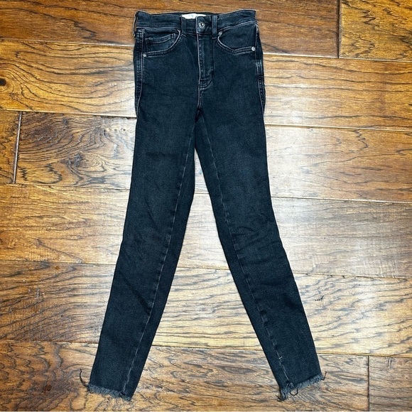 We the free high rise black jegging - Picture 1 of 6
